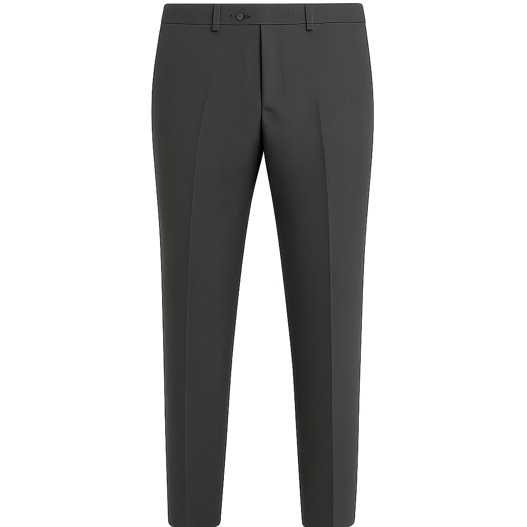 Slim Wool Trousers - Garmere Pants